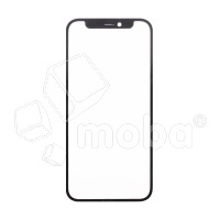 Стекло для переклейки iPhone 12 mini (A2399) с OCA пленкой Черный - OR (Feaglet)