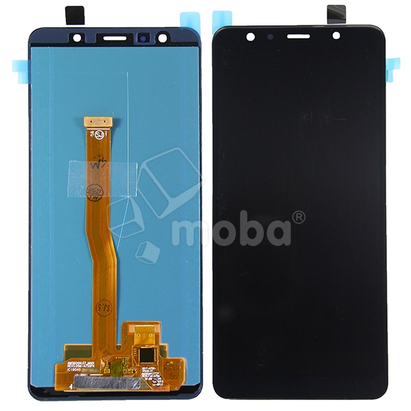 Дисплей для Samsung Galaxy A7 2018 (A750F) в сборе с тачскрином Черный - (OLED) (Full HD, 450 Кд/м²)