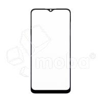Стекло для переклейки Samsung Galaxy A03s (A037F) в сборе с OCA пленкой Черный - OR (Mitsubishi)