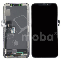 Дисплей для iPhone X (A1865/A1901) в сборе с тачскрином Черный - (Hard OLED)