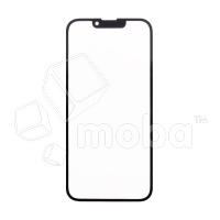 Стекло для переклейки iPhone 13/13 Pro в сборе с OCA пленкой Черный - OR (Feaglet)