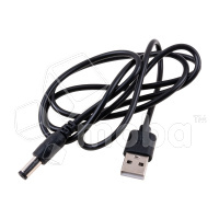 Кабель питания USB - DC 5.5*2.1 (1 м) купить по цене производителя Новосибирск | Moba