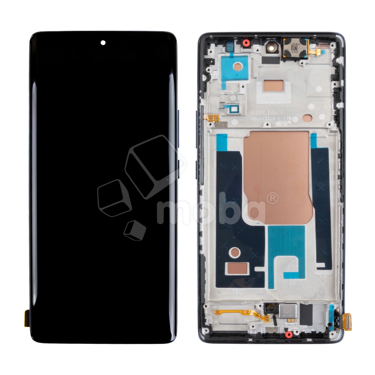 Дисплей для Infinix Note 40 Pro 4G (X6850) модуль с рамкой Черный - OR