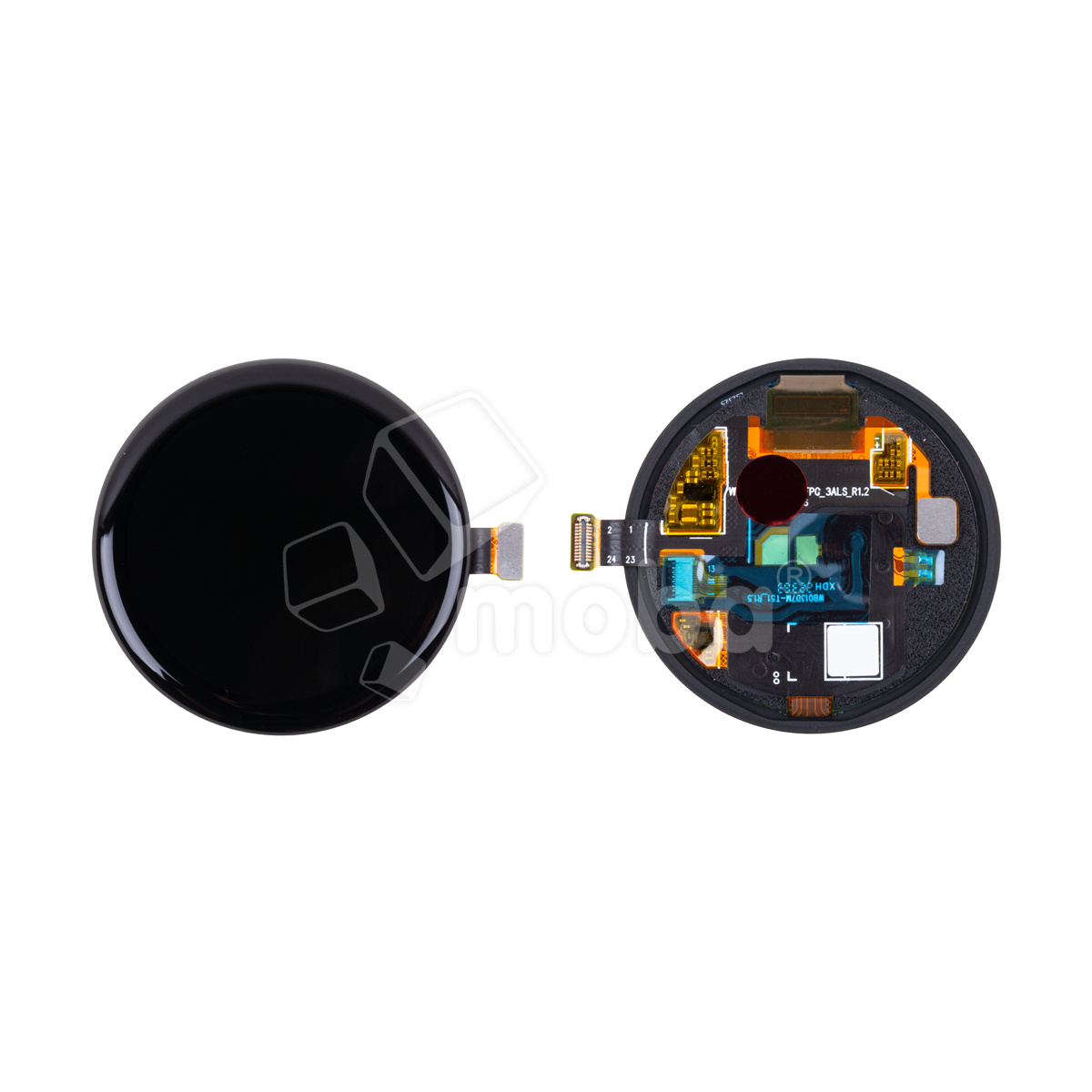 Дисплей для Huawei Watch GT 3 (42 мм) в сборе с тачскрином Черный - OR