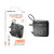 Внешний Аккумулятор (Power Bank) Borofone BJ64A 20000 mAh (22.5W, QC3.0, PD, USB, Lightning, Type-C, кабель Type-C, LCD) Черный