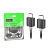 Кабель HDMI - HDMI Hoco US08 (ver 2.0, оплетка нейлон, 3 м) Черный