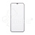 Защитное стекло с сеткой динамика для iPhone 12 Pro Max Черный