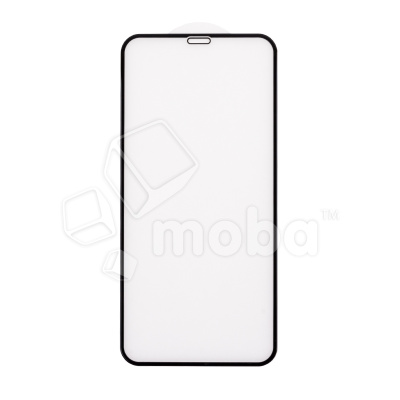 Защитное стекло "Матовое" для iPhone Xr/11 Черный (Закалённое, полное покрытие)