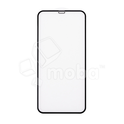 Защитное стекло "Матовое" для iPhone Xs Max/11 Pro Max Черный (Закалённое, полное покрытие)
