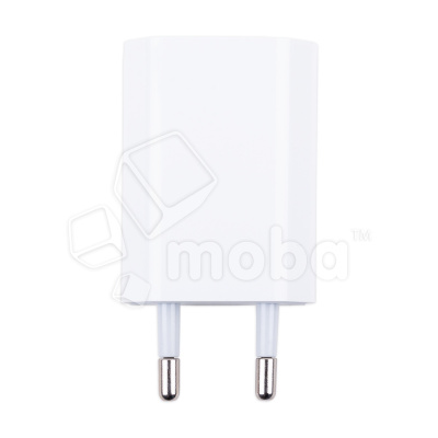 Сетевое зарядное устройство USB для iPhone "Призма" (5W) (тех.упак.) Белый