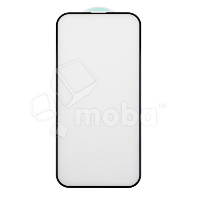 Защитное стекло "Стандарт" для iPhone 14 Pro Черный (Полное покрытие)
