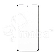 Стекло для переклейки Samsung Galaxy S21 (G991B) в сборе с OCA пленкой Черный - OR (Mitsubishi)
