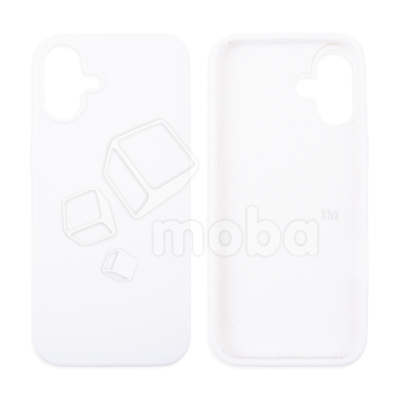 Чехол-накладка Soft Touch для iPhone 16 Plus Белый