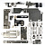 Комплект металлических пластин для iPhone 6S