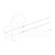 Светодиодная подсветка для телевизоров BBK/Telefunken 32" MS-L2391 V1 2018-3-5/32LEM-1027/TS2C (комплект 2 шт.)