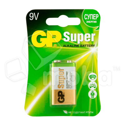 Батарейка "Крона" 6LR61 GP Super Alkaline 9V
