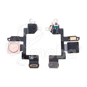 Шлейф для iPhone 12 mini (A2399) на вспышку/микрофон - Премиум