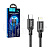 Кабель Type-C - Lightning Hoco X14 (3A, 20W, PD, оплетка нейлон, 2 м) Черный