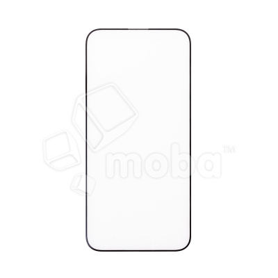 Защитное стекло "Стандарт" для iPhone 15 Pro Черный (Полное покрытие)
