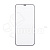 Защитное стекло с сеткой динамика для iPhone 12/12 Pro Черный