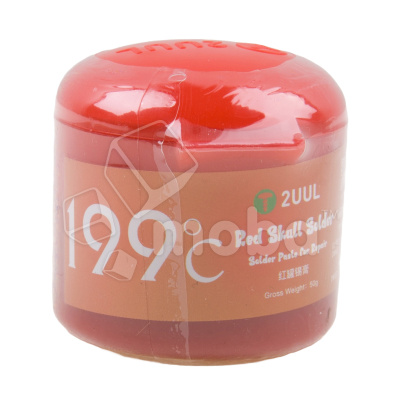 Паста паяльная 2UUL Red Scull RS199 (50 г, среднетемпературная 199°C, жидкое олово)