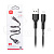Кабель USB - Lightning XO NB230 (2.4A) Черный