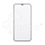 Защитное стекло с сеткой динамика для iPhone 12 Pro Max Черный