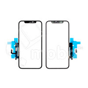 Стекло для переклейки iPhone 12/12 Pro в сборе с тачскрином и OCA пленкой Черный