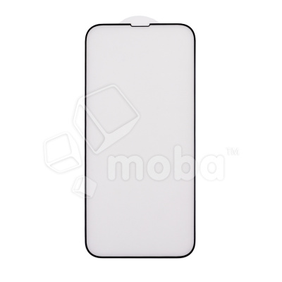 Защитное стекло "Матовое" для iPhone 13 Pro Max/14 Plus Черный (Закалённое, полное покрытие)