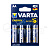 Батарейка AA LR6 Varta ENERGY 1.5V (4 шт. в блистере)