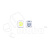 Светодиод для ремонта LED подсветки SMD 3030 6V 2W Холодный Белый (комплект 50 шт.)