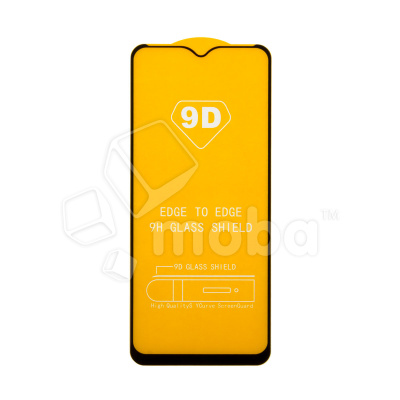 Защитное стекло "Полное покрытие" для Xiaomi Redmi 10C/12C/Poco C40/C55 Черный