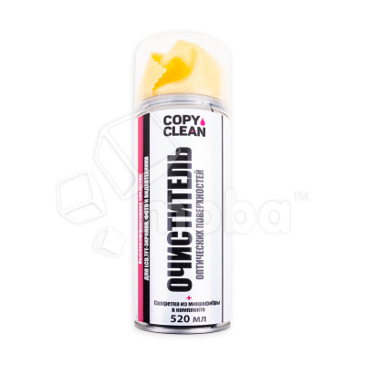 Спрей-очиститель CopyClean OPTIC CLEAN (400 мл, салфетка в комплекте)