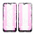 Рамка дисплея для iPhone 12 Pro Max (A2411) Черный - OR (Feaglet)