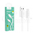 Кабель USB - MicroUSB Hoco X107 (2.4A) Белый