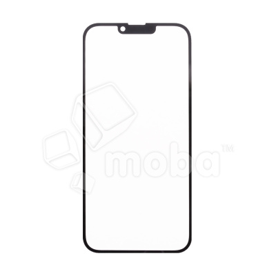 Стекло для переклейки iPhone 14 в сборе с OCA пленкой Черный - OR (Feaglet)