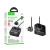 Сетевой фильтр с портами Hoco AC27 (2500W, QС3.0, PD, 2 розетки + 1 порт USB, 2 порта Type-C, 2 м) Черный
