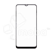 Стекло для переклейки Realme C33 (RMX3624) в сборе с OCA пленкой Черный - OR (Mitsubishi)