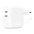 Сетевое зарядное устройство Type-C для iPhone 15/15 Plus/15 Pro/15 Pro Max/16/16 Plus/16 Pro/16 Pro Max (50W, PD, 2 порта) Белый