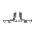 Шлейф для iPhone 16e (A3408/A3409/A3410/A3212) на системный разъем/микрофон Черный - Премиум