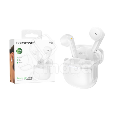 Беспроводные наушники Bluetooth Borofone FQ8 (TWS, вкладыши) Белый