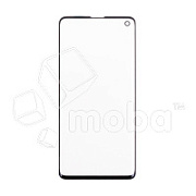 Стекло для переклейки Samsung Galaxy S10 (G973F) в сборе с OCA пленкой Черный - (Feaglet)