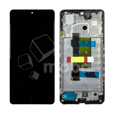 Дисплей для Xiaomi Poco X5 Pro 5G/Redmi Note 12 Pro 5G (22101320G/22101316C/22101316I/22101316G) модуль с рамкой Черный - OR