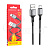 Кабель USB - Type-C Borofone BX83 (3A, силикон, термостойкий) Черный