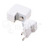 Сетевое зарядное устройство Type-C для iPhone 15/15 Plus/15 Pro/15 Pro Max/16/16 Plus/16 Pro/16 Pro Max (35W, PD, 2 порта) Белый