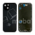 Корпус для iPhone 15 (1 Sim) Черный - Премиум