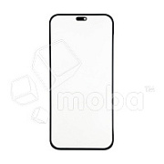 Стекло для переклейки Huawei Honor X8c (ABR-LX1) в сборе с OCA пленкой Черный - OR (Mitsubishi)