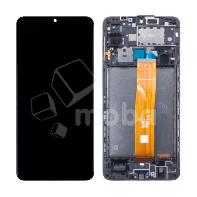Дисплей для Samsung Galaxy A12 (A125F) модуль c рамкой Черный - OR Ref. (SP)