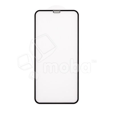 Защитное стекло "Матовое" для iPhone X/Xs/11 Pro Черный (Закалённое, полное покрытие)