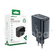 Сетевое зарядное устройство Type-C Acefast A29 (50W, PD, 2 порта, GaN) Черный